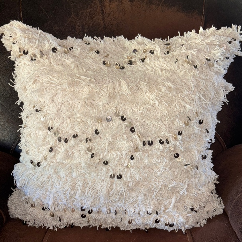 NWT Pottery Barn Moroccan Wedding by Pillow Cover with Down Insert